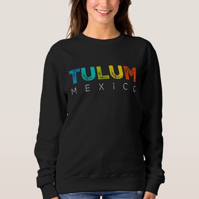 Tulum Mexico Souvenir T Shirt (Framsida)