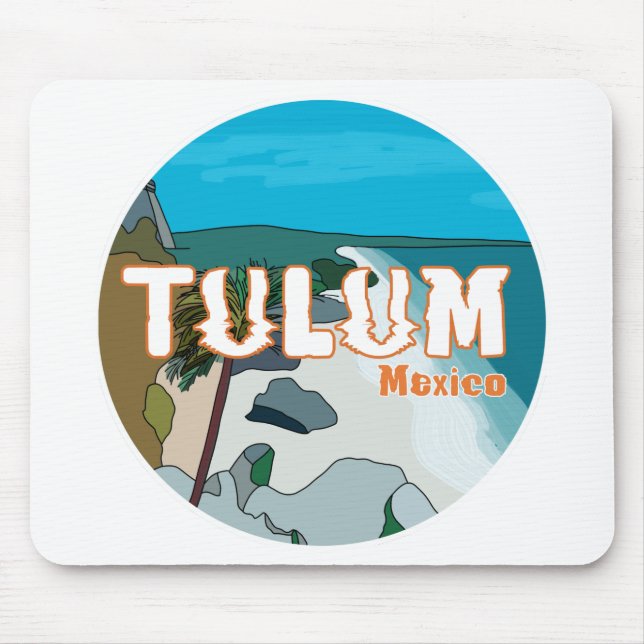 Tulum Mexico Underbar Gift Idea Musmatta (Framsidan)