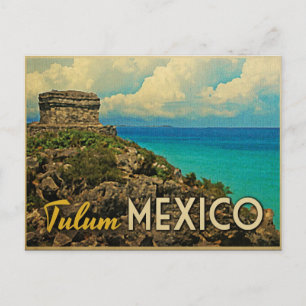 Tulum Mexico Vykort