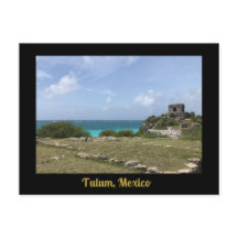 Tulum, mexikanska vykort