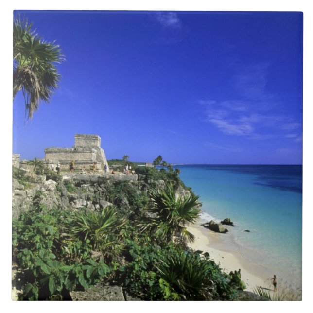 Tulum, Mexiko 2 Kakelplatta (Framsidan)