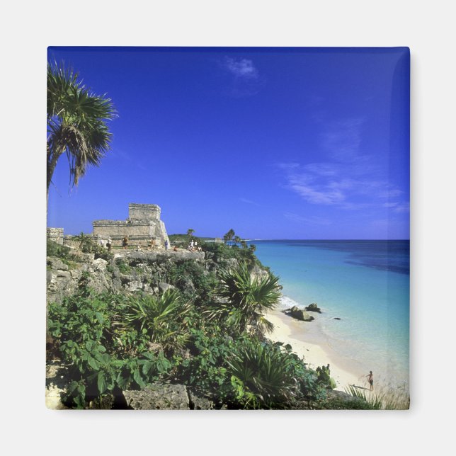 Tulum, Mexiko 2 Magnet (Framsidan)