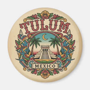 Tulum Mexiko Magnet