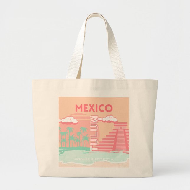 Tulum, Mexiko, Reskonst Jumbo Tygkasse (Framsidan)