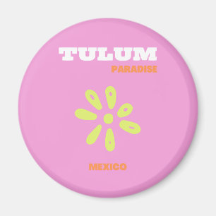 Tulum, Mexiko, vallmo, Rosa Magnet
