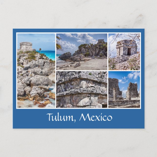 Tulum, Mexiko vykort (Framsida)