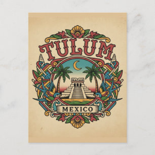 Tulum Mexiko Vykort
