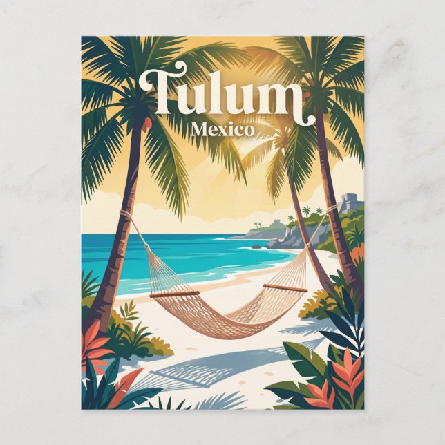 Tulum, Mexiko Vykort (Framsida)