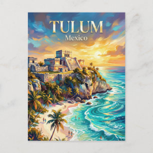 Tulum Mexiko Vykort