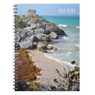 Tulum Ocean View i Mexiko Travel Souvenir Anteckningsbok