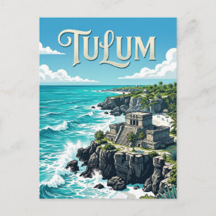 Tulum-ruinerna Vykort