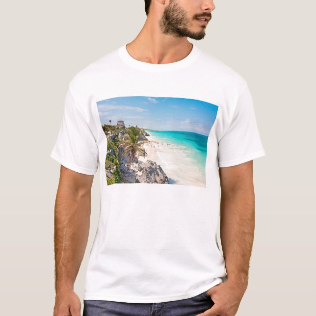 Tulum strand tee shirt (Framsida)