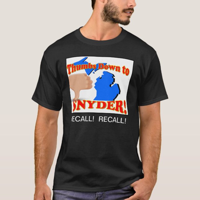 Tum besegrar till stacken Snyder T Shirt (Framsida)