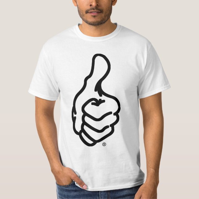 Tum brännmärker upp utslagsplatsen tee shirt (Framsida)
