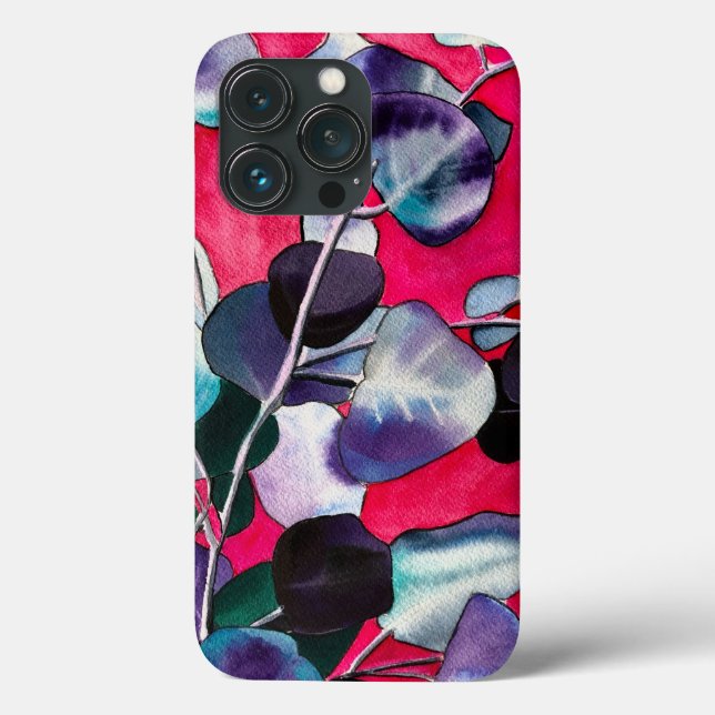 Tum löv vattenfärgsdel (Baksida)