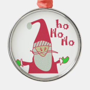 Tum Tecknad Mouse Santa Collection. Julgransprydnad Metall
