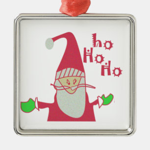 Tum Tecknad Mouse Santa Collection. Julgransprydnad Metall