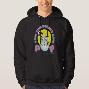TUM TUM BUBBELGUMMUN KVINNA BLÅSER BUBBLOR RETRO 9 HOODIE