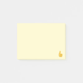 Tum Up Emoji Post-it Block