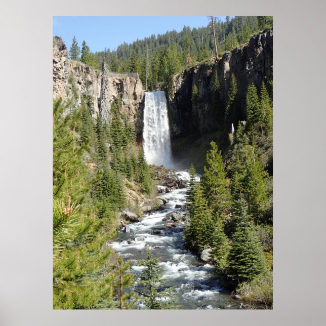 Tumalo Falls, ELLER Poster (Framsidan)
