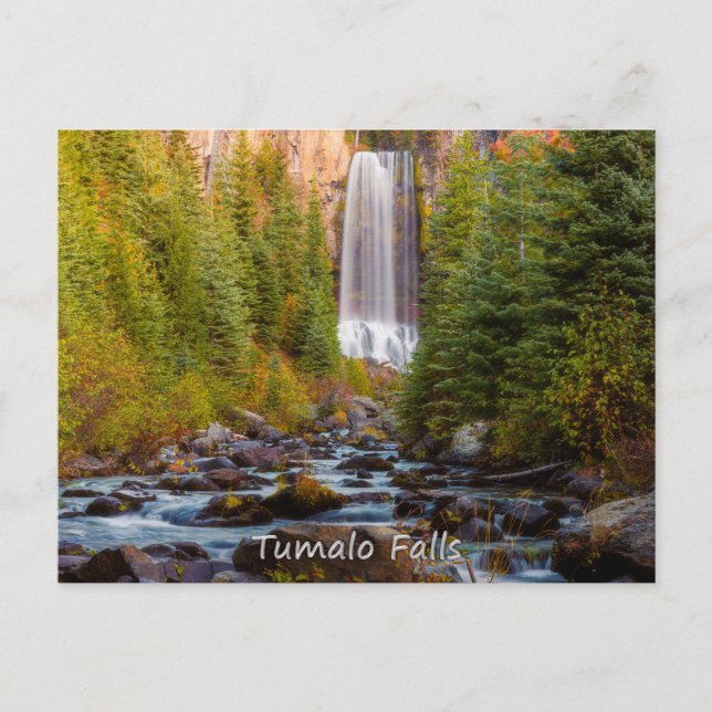 Tumalo Falls Vykort (Framsida)