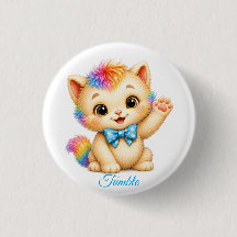 Tumble den lilla katt-knappen