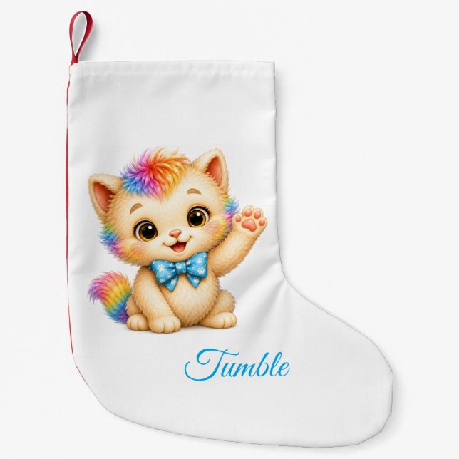 Tumble den lilla kattens julstrumpa (Framsidan)