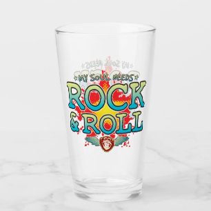 Tumbler av glas av sten och röll-Soul
