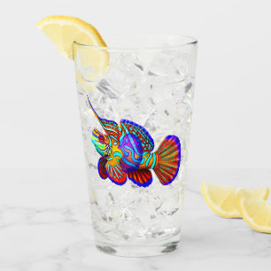 Tumbler för exponeringsglas för fisk för glaskopp
