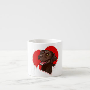Tumbler för hund älskare Mugg Mugg-gåvor Älska Espressomugg