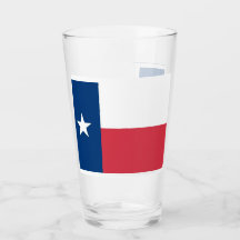 Tumbler för Texas flaggaexponeringsglas