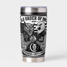 Tumbler Gammal Guld Crest