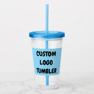 TUMBLER MED EGET LOGO Akryl Ingen minsta mängd Take Away Mugg
