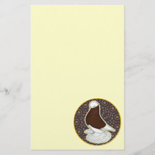 Tumbler Pigeon Circle Brevpapper