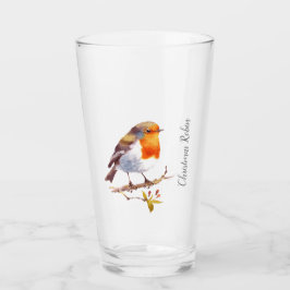 Tumblers - Robin Watercolor Glaskopp