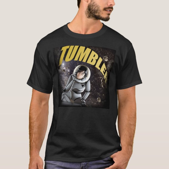 Tumblersvart T Shirt (Framsida)