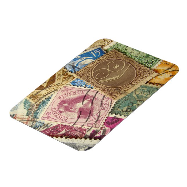 Tumbleweed frimärke magnet (Vänstra Sidan)