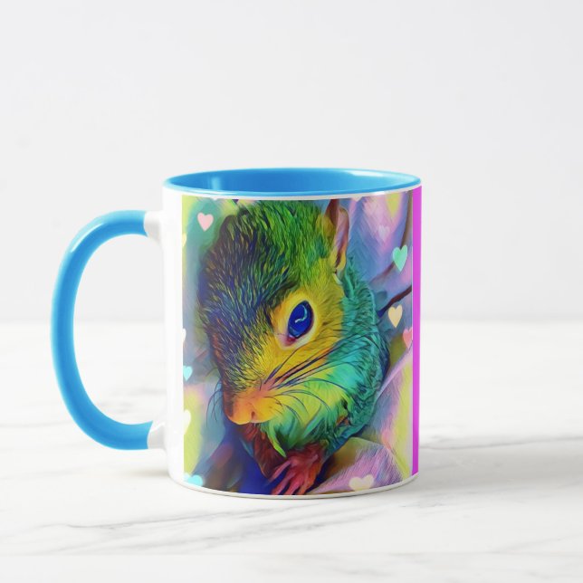 Tumbleweed som omges av kärlekmuggen mugg (Vänster)