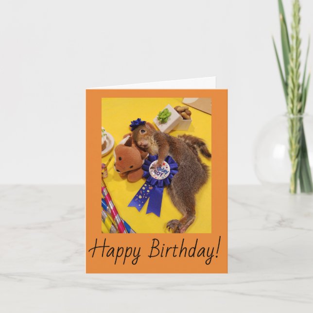Tumbleweed's Birthday Card Helgkort (Framsida)