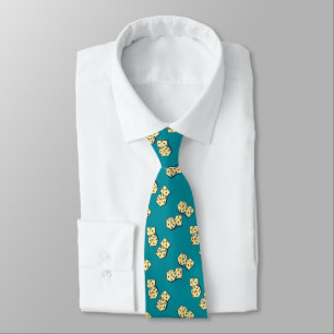 Tumbling Dice Gambling Teal Two-sided Slips