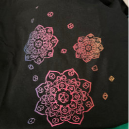 Tumbling Dice Mandala Shirt T Shirt