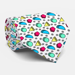 Tumbling Neo Memphis Stil Shapes Mönster Slips