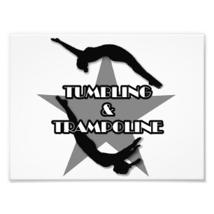 Tumbling och Trampoline Fototryck