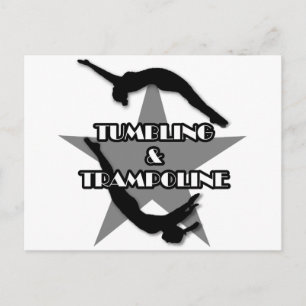 Tumbling och Trampoline Vykort