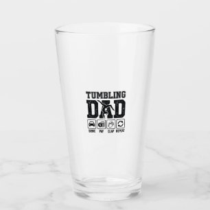 Tumbling Pappa Drive Pay Clap Repeat Tröja Design_ Glaskopp