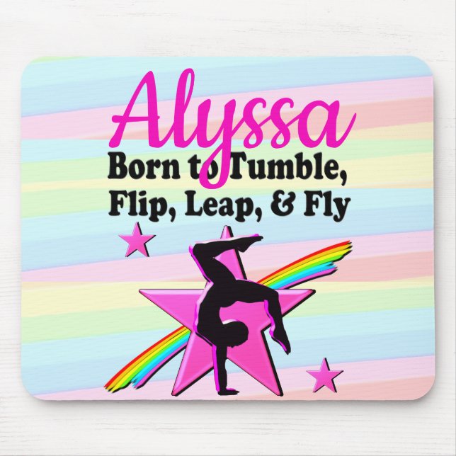 TUMBLING QUEEN GYMNASTICS GIRL MUSMATTA (Framsidan)