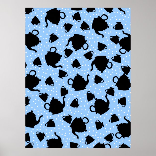 Tumbling Tea Party Poster (Framsidan)