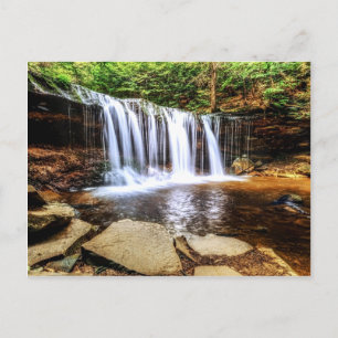 Tumbling Waterfall-vykort Vykort