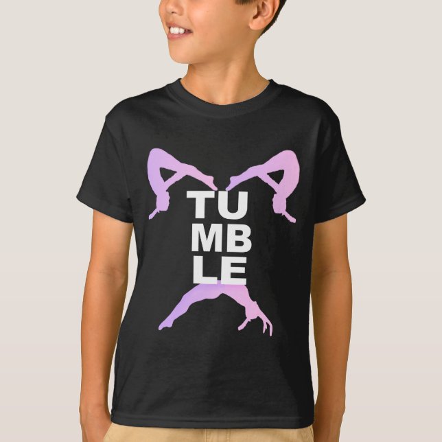 Tumblingflickor Tee (Framsida)