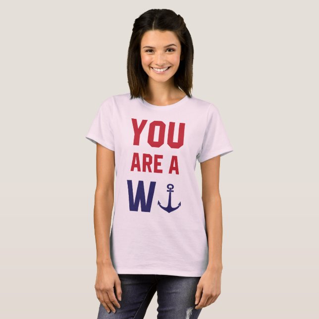 Tumblr T-Shirt du är vanker (Hel framsida)